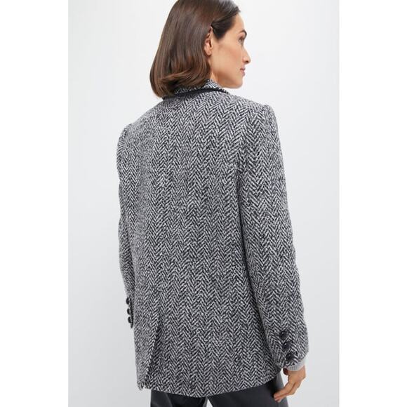 Tuckernuck Grey Tweed Julianna Wool Blazer NWOT - Picture 2 of 6